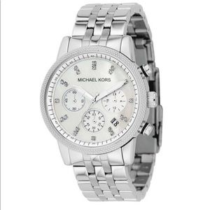Michael Kors Women's Silver Sofie Watch